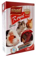 Smakowita przekąska dla gryzoni i królików - Vitapol Menu Paluszki Mix 60g