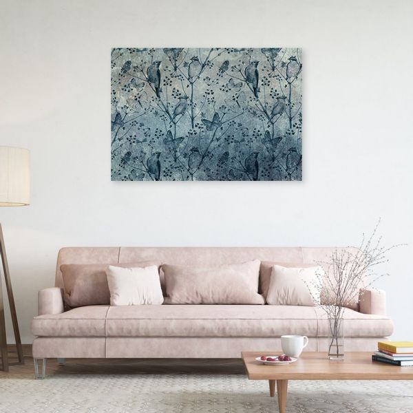 Emaga Obraz na płótnie, Ptaki na gałęziach - 100x70 zdjęcie 2