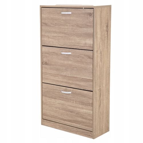 szafka na buty regał 3 komory obuwie komoda pojemna do przedpokoju regał na Arena.pl