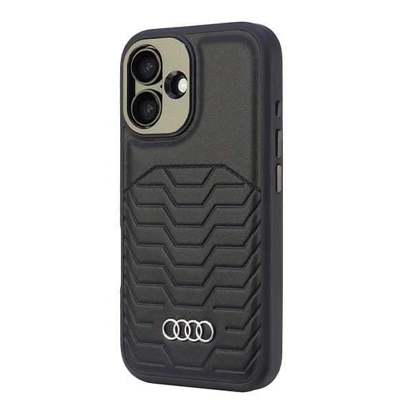 Etui Audi do iPhone 16, Czarny, MagSafe zdjęcie 2