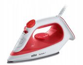 Żelazko parowe Braun TexStyle 1 SI1019 Red/white blokada kapania
