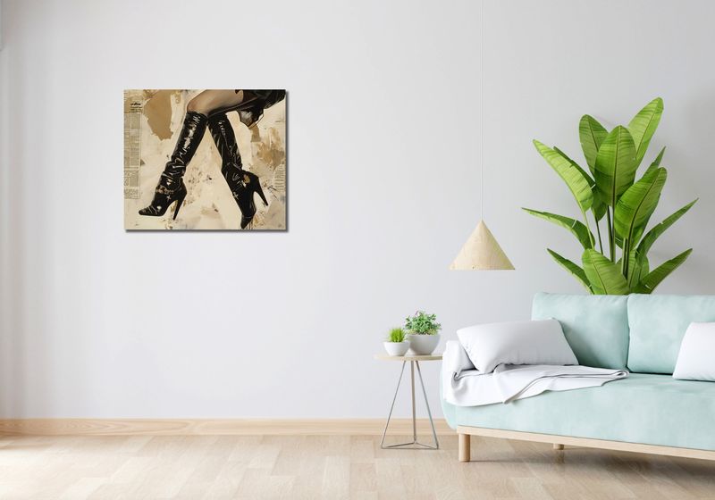 Obraz 70x60cm Krocząc Przez Miasto zdjęcie 2