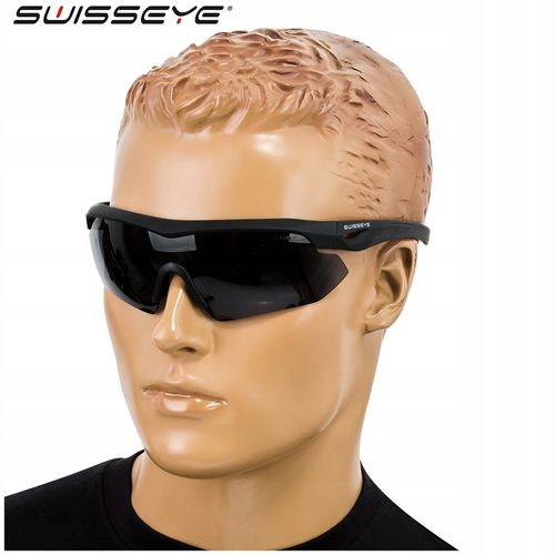 SWISSEYE Balistyczne OKULARY Taktyczne NIGHTHAWK Czarne Smoke na Arena.pl