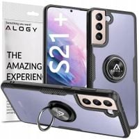 2 x Etui Alogy Ring Holder Clear Armor do Samsung Galaxy S21 Plus czarne