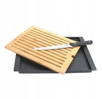 Bambusowa deska do chleba + nóż