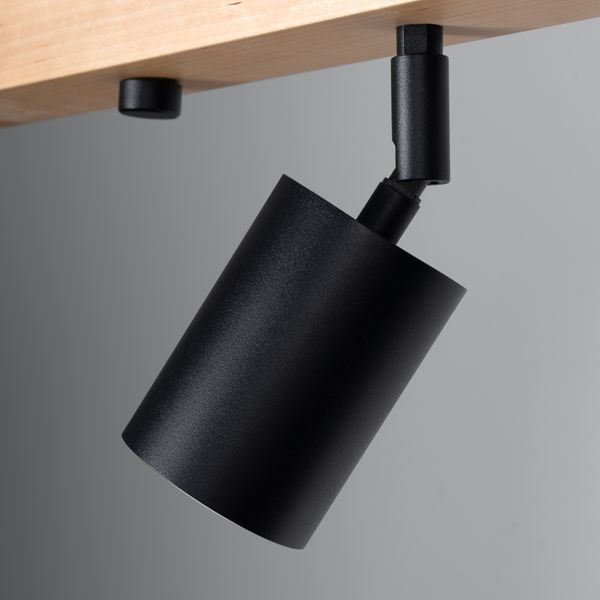 Plafon VERDO 4 czarny zdjęcie 4