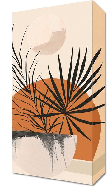 Obraz 20x40cm Palmowy Zachód zdjęcie 1