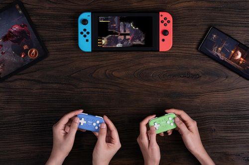 Gamepad Kontroler 8BitDo Micro Bluetooth Zielony do Nintendo Switch Android na Arena.pl