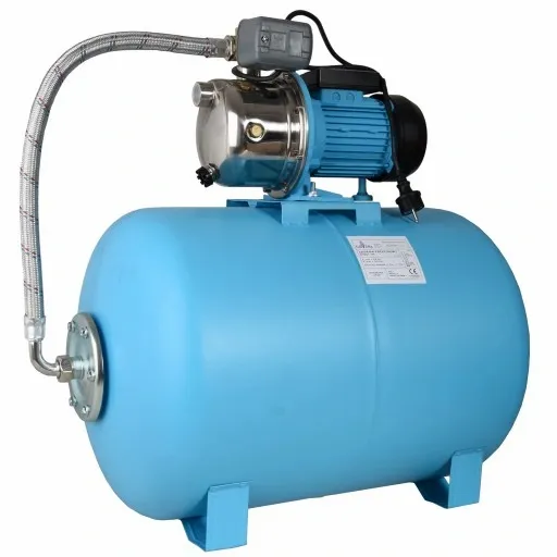 HYDROFOR 100L ZBIORNIK DO WODY POMPA HYDROFOROWA JS 1100 ZESTAW COVERA zdjęcie 3