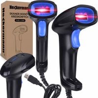 Przewodowy Czytnik Skaner Kodów Kreskowych 1D Heckermann Yhd-1100