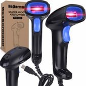 Przewodowy Czytnik Skaner Kodów Kreskowych 1D Heckermann Yhd-1100