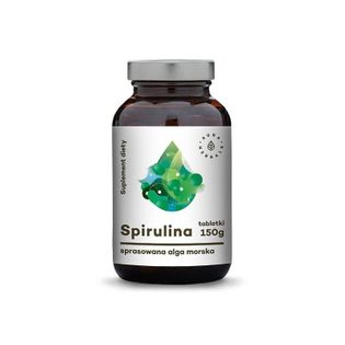 Aura Herbals − Spirulina − 600 tabl.