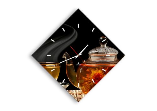 Zegar Ścienny - Herbata Napar  - 40X40 Cm - C3Ad40X40-2253 na Arena.pl
