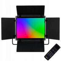 Lampa LED MITOYA MOBULA 216 2500-8500K RGB HSI 40W z zasilaczem i pilotem