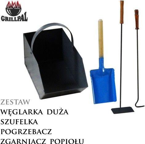zestaw - Węglarka duża + akcesoria na Arena.pl