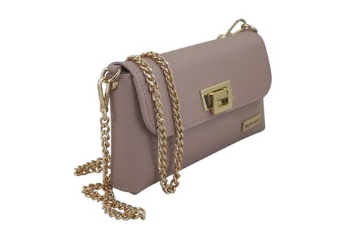 Elegancka torebka wieczorowa Barberinis - Różowa pudrowa na Arena.pl