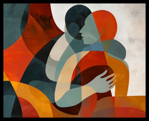 Plakat 50x40cm Objęcia na Arena.pl