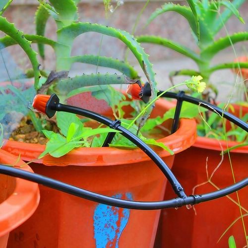 ZESTAW NAWADNIANIA KROPELKOWEGO SYSTEM AUTOMATYCZNY 20M+KROPLOWNIKI OPASKI na Arena.pl