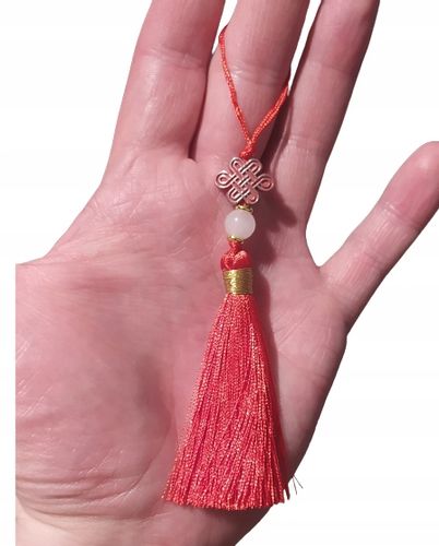 Sznurek TALIZAM FENG SHUI Amulet Mini Brelok Do Kluczy na Szczęście Happy na Arena.pl