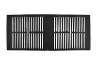 RUSZT PALENISKOWY 103X43 CM - PODWÓJNY ŻELIWNY GRILLOWY GRILL