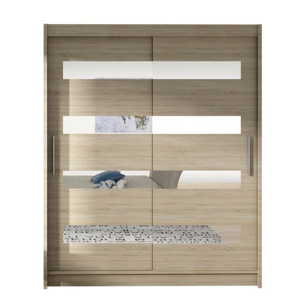 Szafa przesuwna Westa XIII z lustrem 150 - SONOMA zdjęcie 1