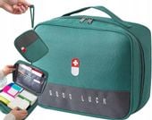 Apteczka Zestaw 2Szt Medyczna Leki Podróżna Domowa