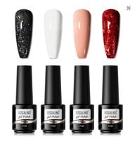 4x Lakier żelowy do paznokci Gel Polish UV LED - ROSALIND 4x7ml