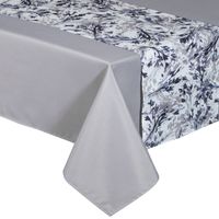 Obrus dekoracyjny z szarfą ANITA 140X220 + 33X220 c. beżowy