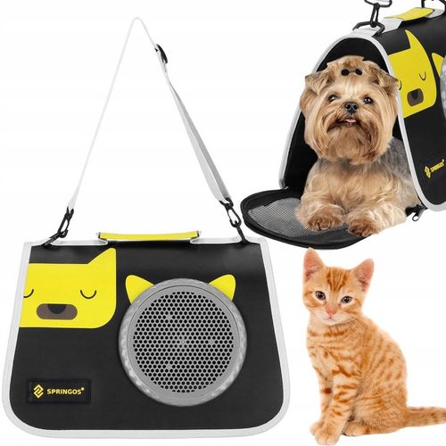 TRANSPORTER DLA ZWIERZĄT PSA KOTA KRÓLIKA KLATKA KOJEC BOX S/M MOCNY TORBA na Arena.pl