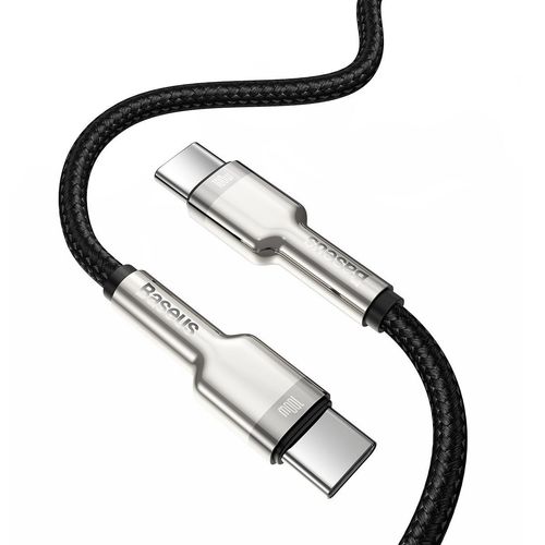 kabel usb-c do usb-c baseus cafule, 100w, 2m (czarny) na Arena.pl