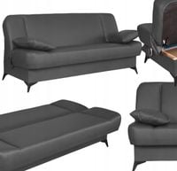 Kanapa sofa Sara ekoskóra rozkładana wersalka spania łóżko Family Meble