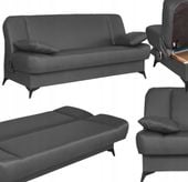 Kanapa sofa Sara ekoskóra rozkładana wersalka spania łóżko Family Meble