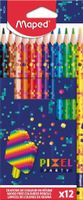 KREDKI 12 MAPED PIXEL