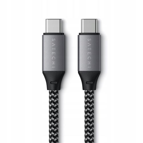 Kabel USB Satechi Kabel USB-C - USB-C 100W 2m (space gray) na Arena.pl