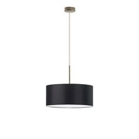 Czarna lampa wisząca z abażurem SINTRA fi - 40 cm