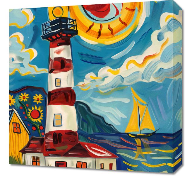 Obraz 50x50cm Żywa Przystań zdjęcie 1