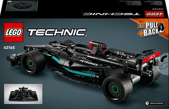 Lego Technic 42165 Samochód Mercedes AMG F1 W14 E Napęd Pull-back Auto zdjęcie 4
