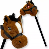 Pluszak Kon Na Kiju z Glosem 75cm Sa