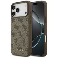 GUESS futerał do IPHONE 17 Pro Max GUHCP17XG4GFBR (PU 4G Classic) brązowy