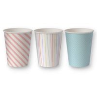 kubek papierowy 250ml pastel 50szt sup