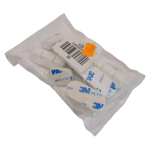 Zestaw 7 Uchwytów Na Kable Organizer Kabli Biały na Arena.pl