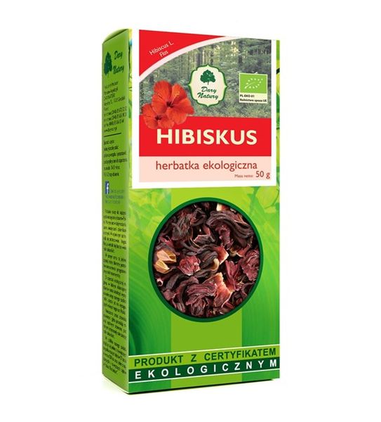 Hibiskus EKO 50g DARY NATURY zdjęcie 1