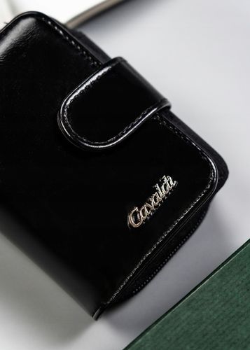 klasyczny, pojemny portfel damski ze skóry ekologicznej - 4u cavaldi na Arena.pl