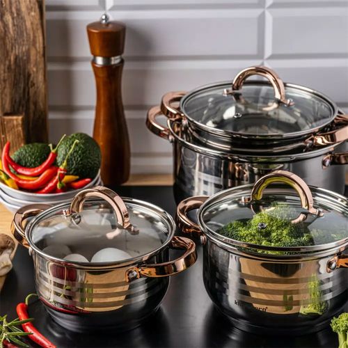 zestaw garnków 8 elementów klausberg kb-7699 na Arena.pl