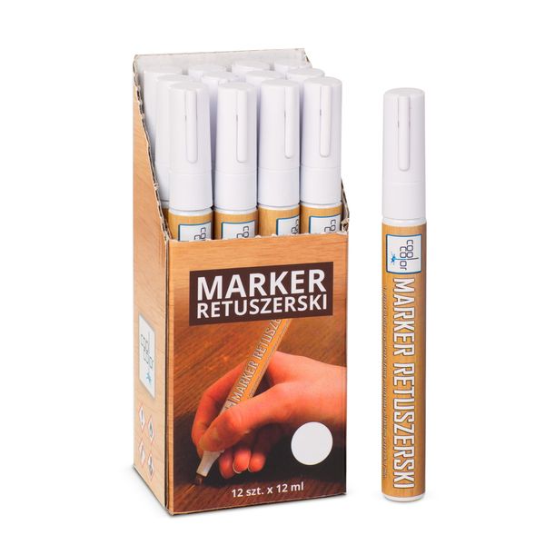 Pisak Marker retuszerski do mebli, schodów i podłóg, Klon 015 zdjęcie 6