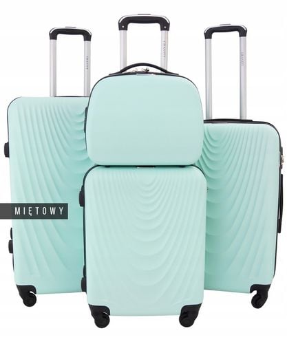 WALIZKA ZESTAW KOMPLET 4w1 MODEL 1051 na Arena.pl