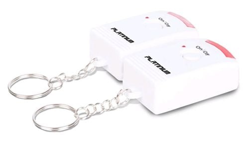 Alarm bezprzewodowy z pilotem mobilny przenośny alarm do pomieszczeń na Arena.pl