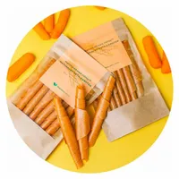 Marchewkowe Rollsy Naturalny Betakaroten Naturalnie Zdrowi, 50g