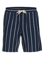 Jack&Jones męskie szorty w paski JPSTJAIDEN COBA STRIPE JOG SHORTS REG SN 12274413 SKY CAPTAIN/STRIPES L