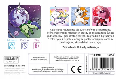 Gra Odjechane Jednorożce dla dzieciaków na Arena.pl